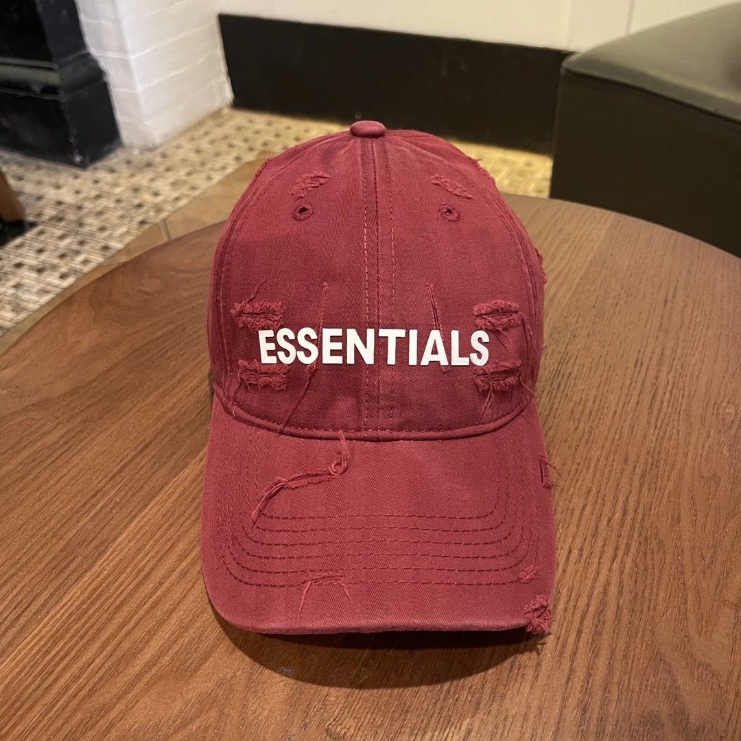 Fear of God Essentials gray baseball cap in modern everyday style - Image 41