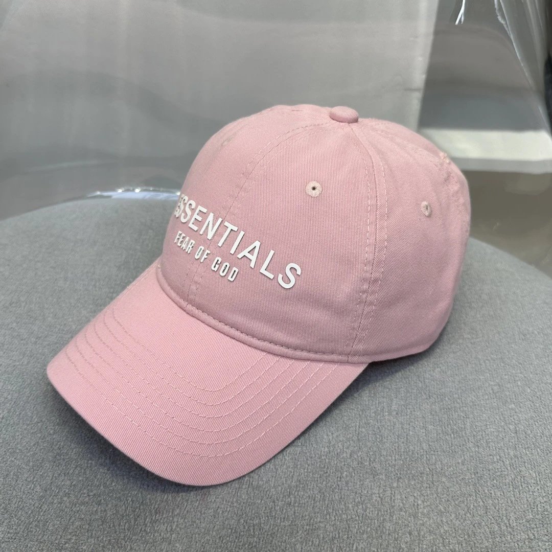 Fear of God Essentials gray baseball cap in modern everyday style - Image 10