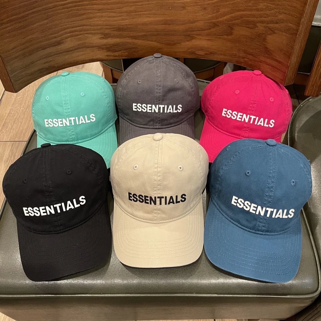 Fear of God Essentials baseball cap gray