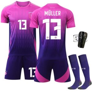 Germany football jersey purple