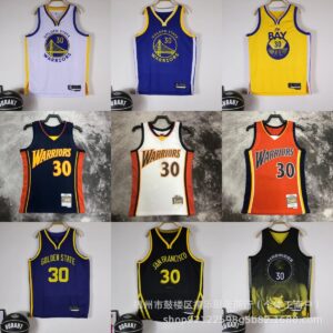 Golden State Warriors rose basketball jersey