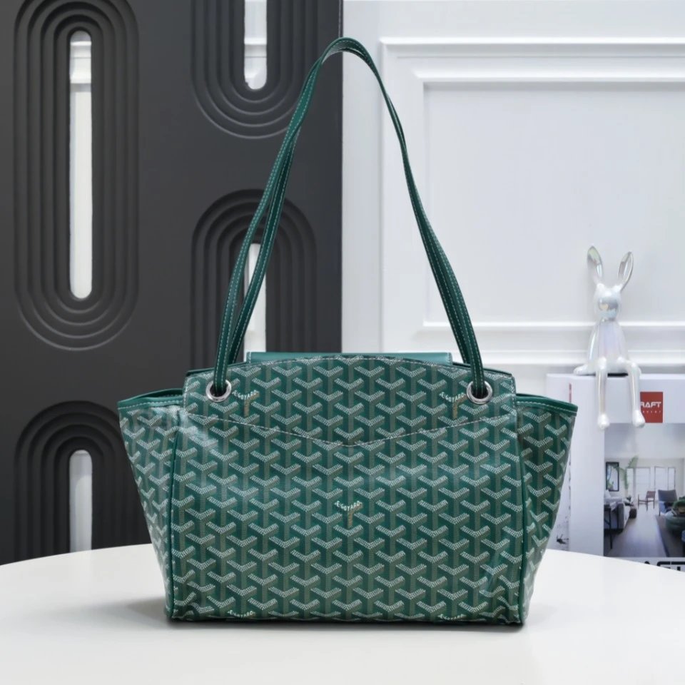 Goyard bag green