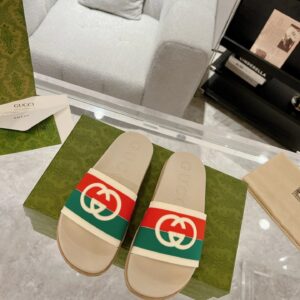 Gucci slides gray