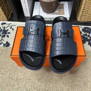 Hermes slides black