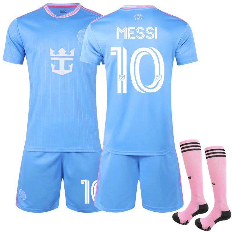 Inter Miami football jersey blue