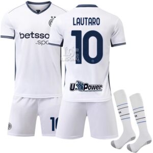Inter Milan football jersey white