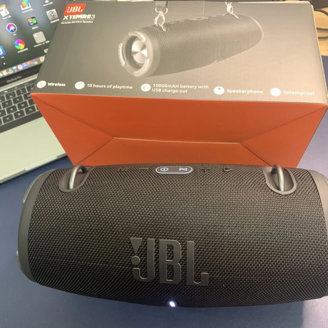 JBL portable speaker orange