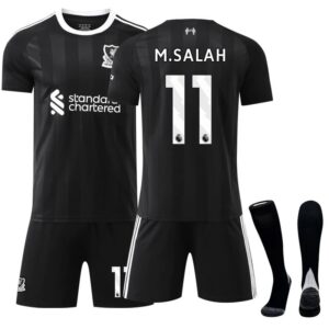 Liverpool football jersey black