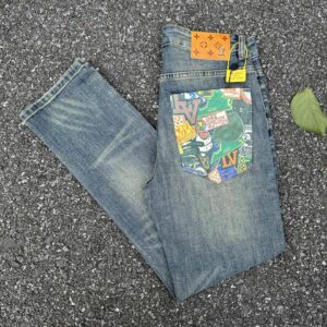 Louis Vuitton jeans blue