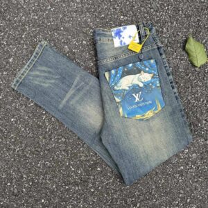 Louis Vuitton jeans blue