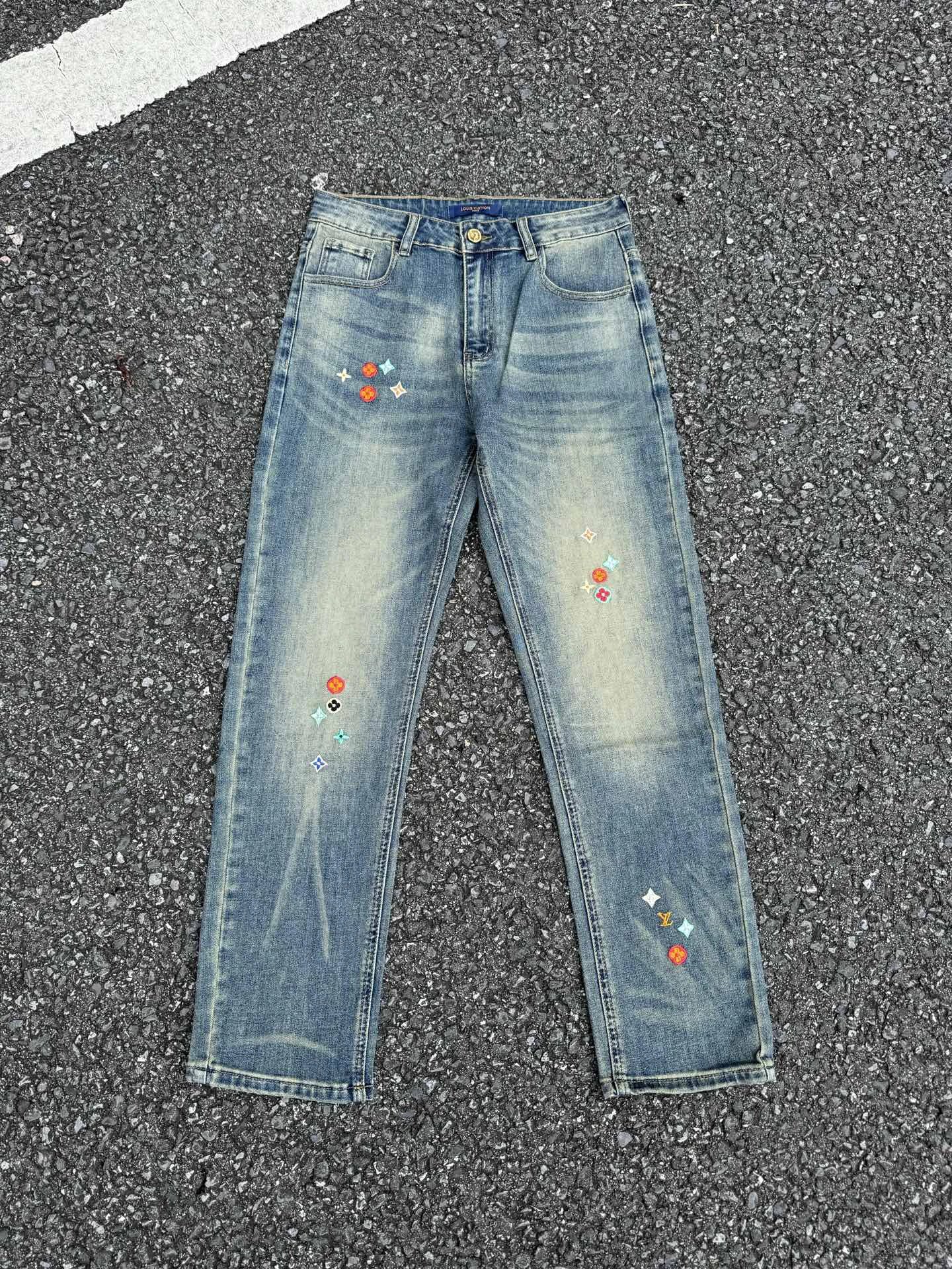 Louis Vuitton jeans blue