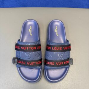 Louis Vuitton slides gray