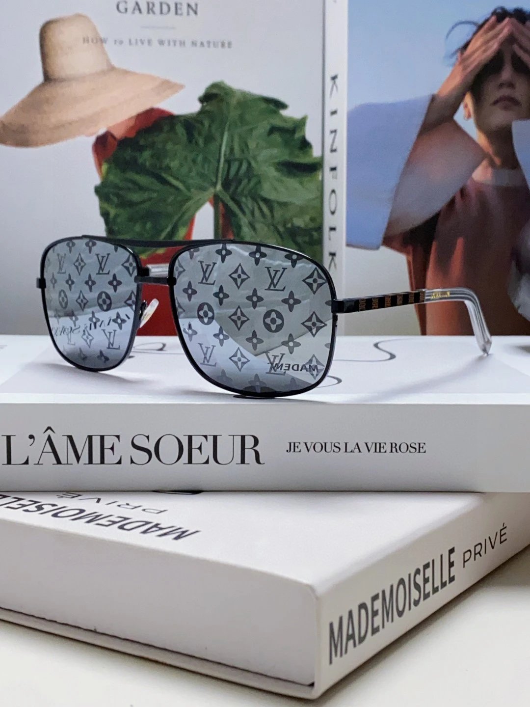 Louis Vuitton sunglasses gray