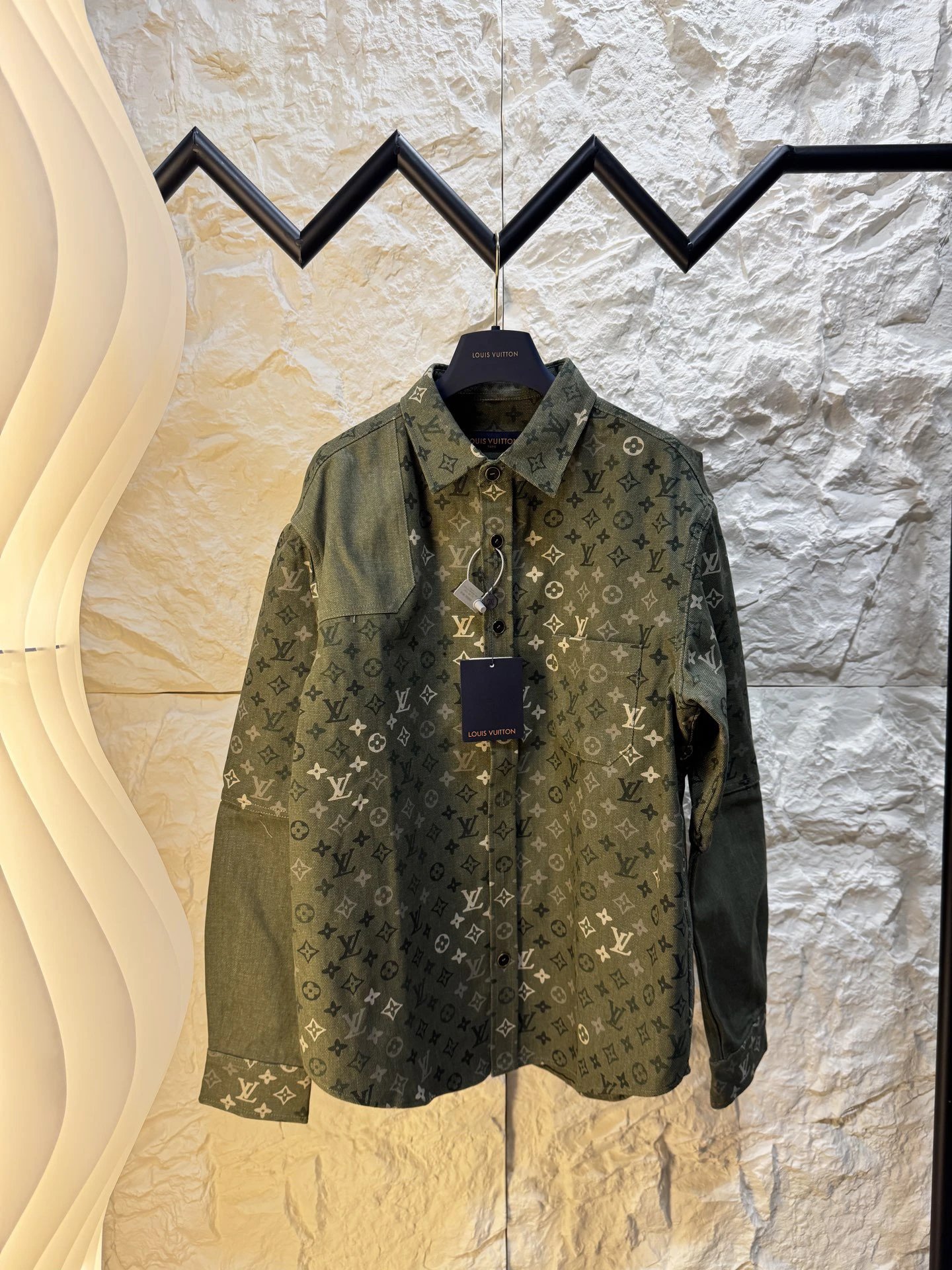 Louis Vuitton jacket green