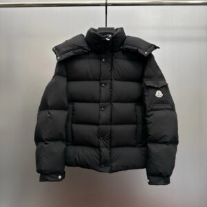 Moncler puffer jacket black