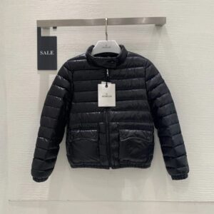 Moncler puffer jacket black