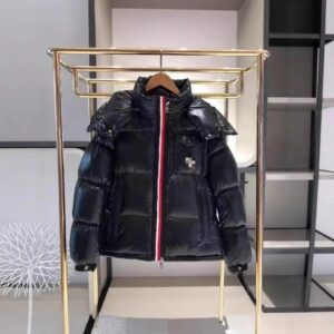 Moncler puffer jacket navy