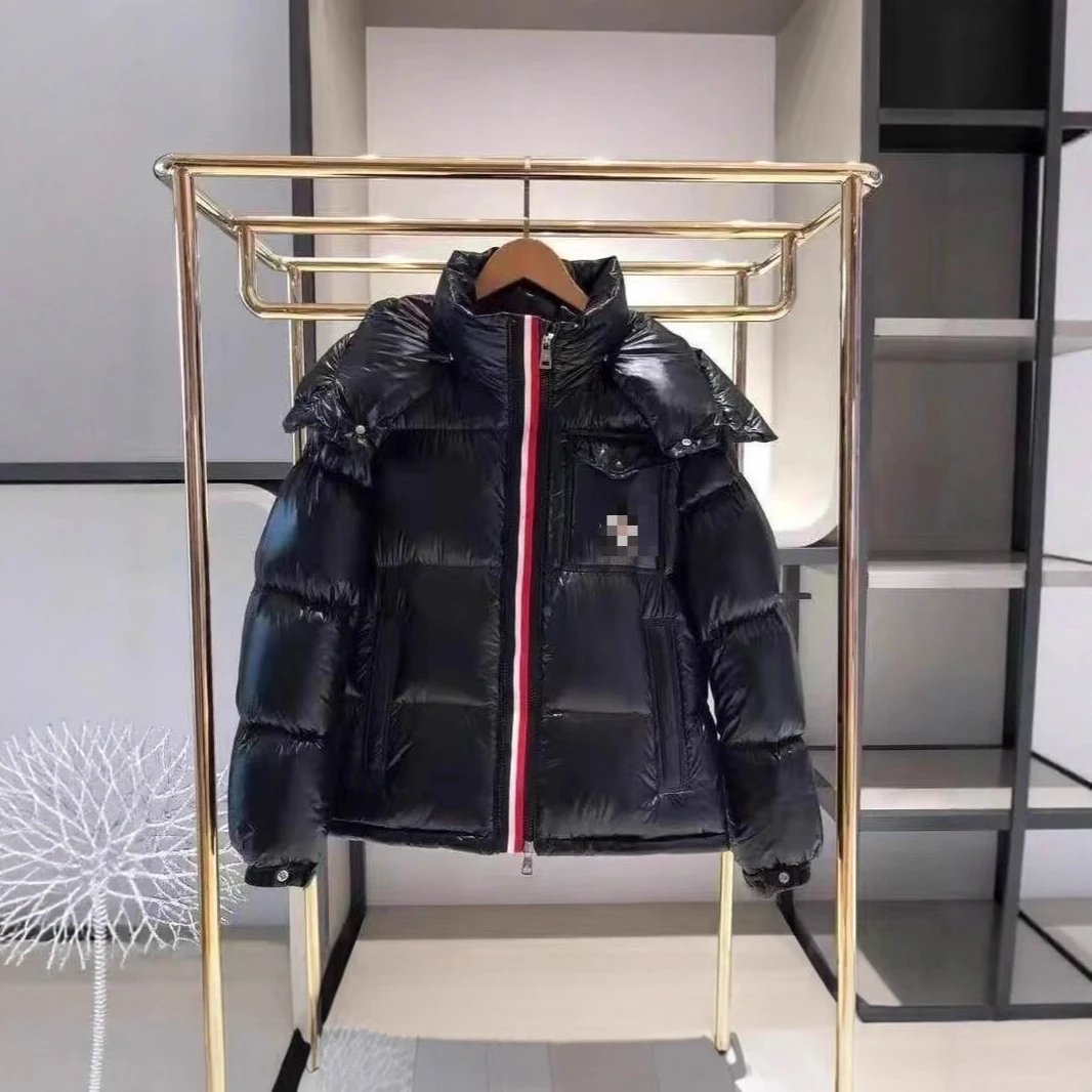 Moncler puffer jacket navy
