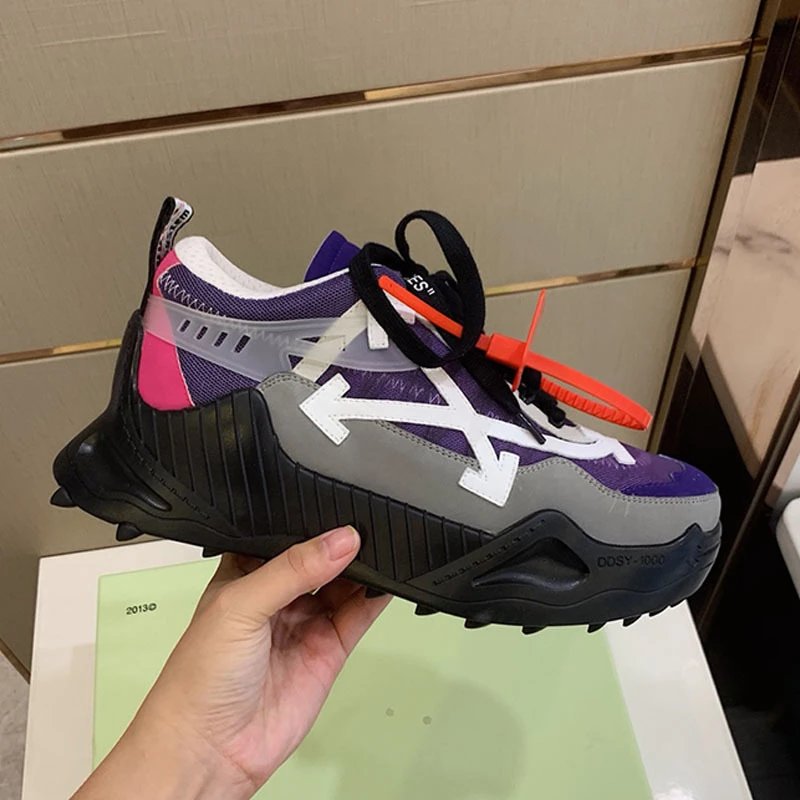 Off-White black sneakers in classic athletic style - Image 11