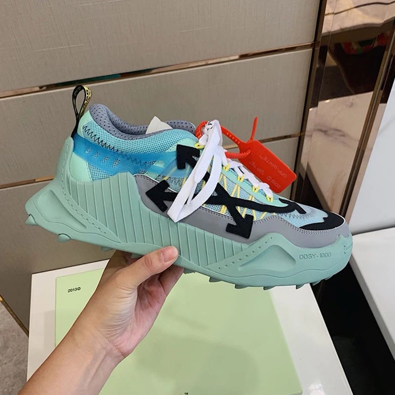 Off-White black sneakers in classic athletic style - Image 6