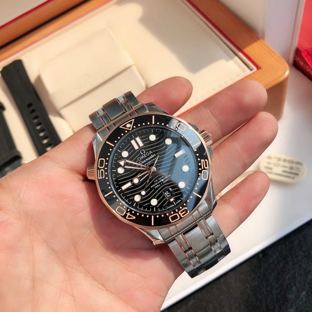 Omega watch silver