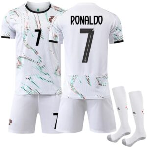 Portugal football jersey white