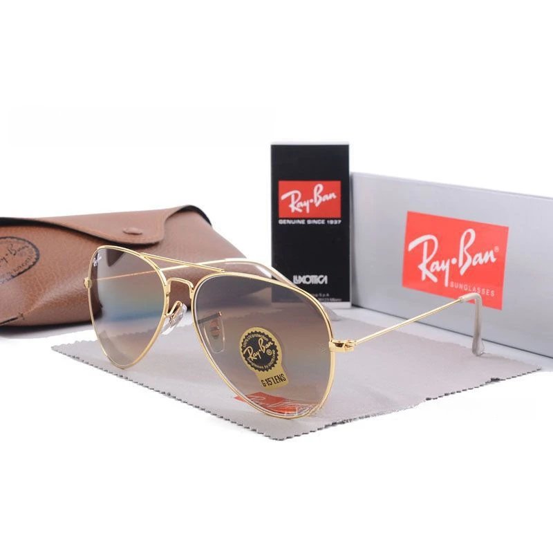Ray-Ban green sunglasses in modern everyday style - Image 17
