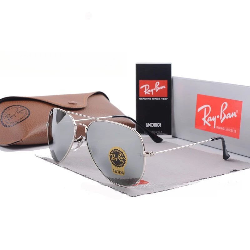 Ray-Ban green sunglasses in modern everyday style - Image 40