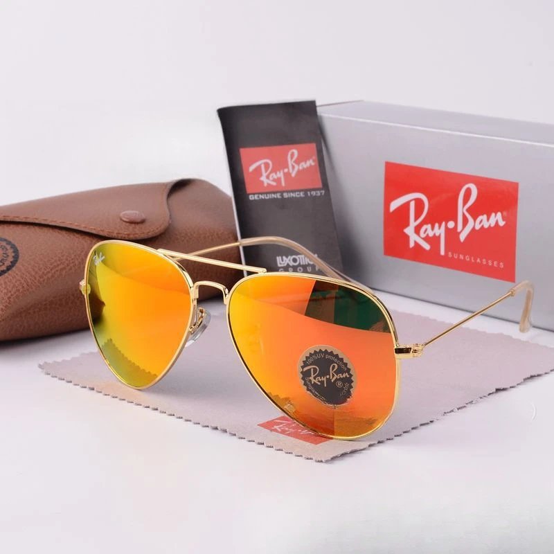 Ray-Ban green sunglasses in modern everyday style - Image 6