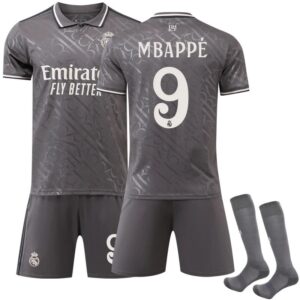 Real Madrid football jersey black
