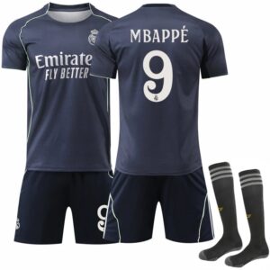 Real Madrid football jersey blue