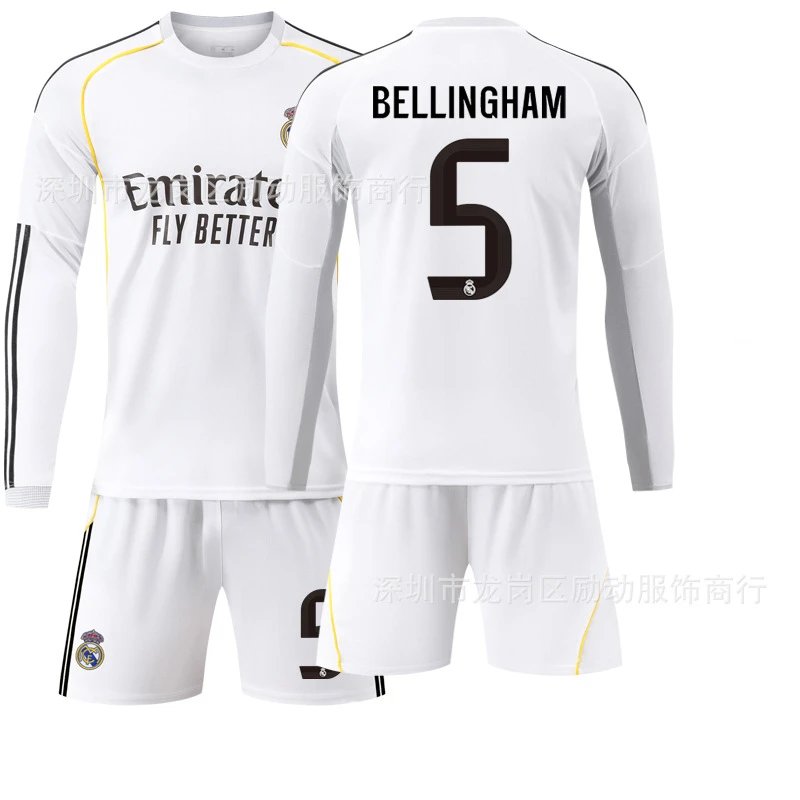 Real Madrid white football jersey in retro sports style - Image 20