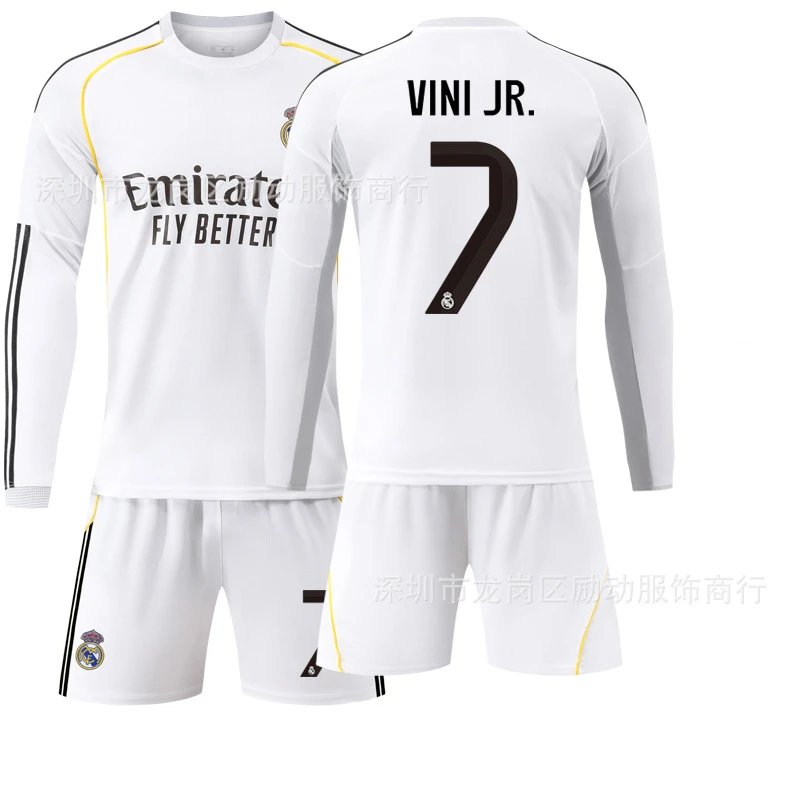 Real Madrid white football jersey in retro sports style - Image 22