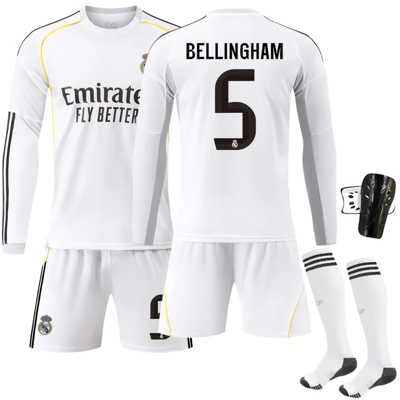 Real Madrid football jersey white