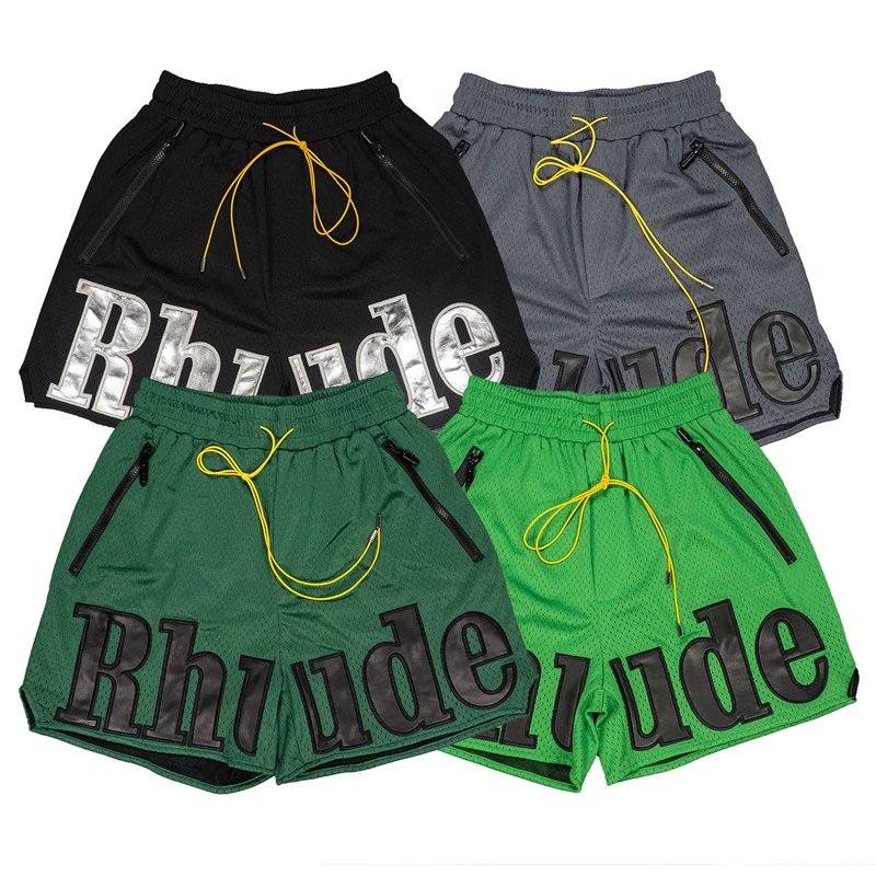 Rhude embroidered athletic shorts