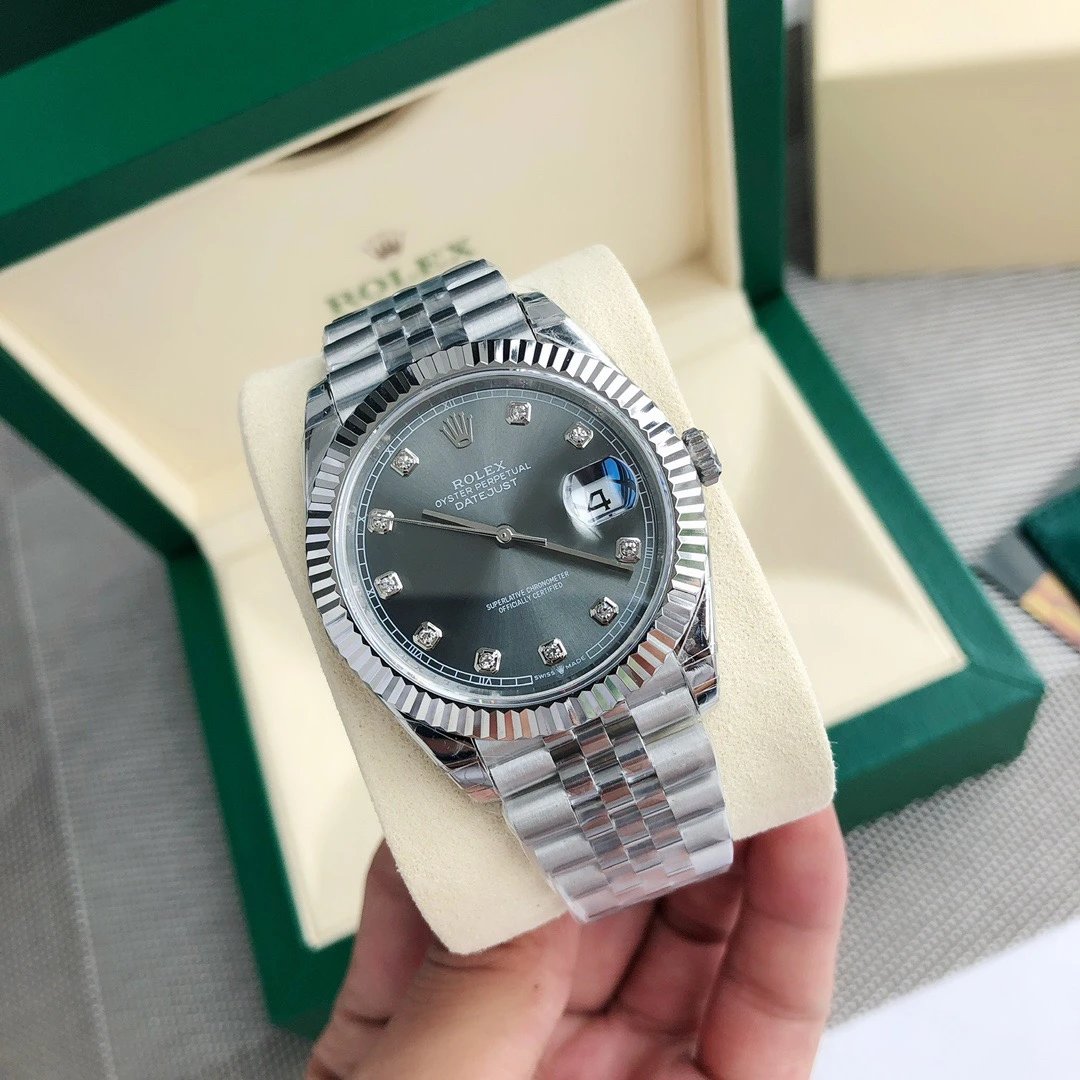 Rolex watch gray