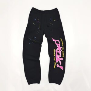Sp5der sweatpants black