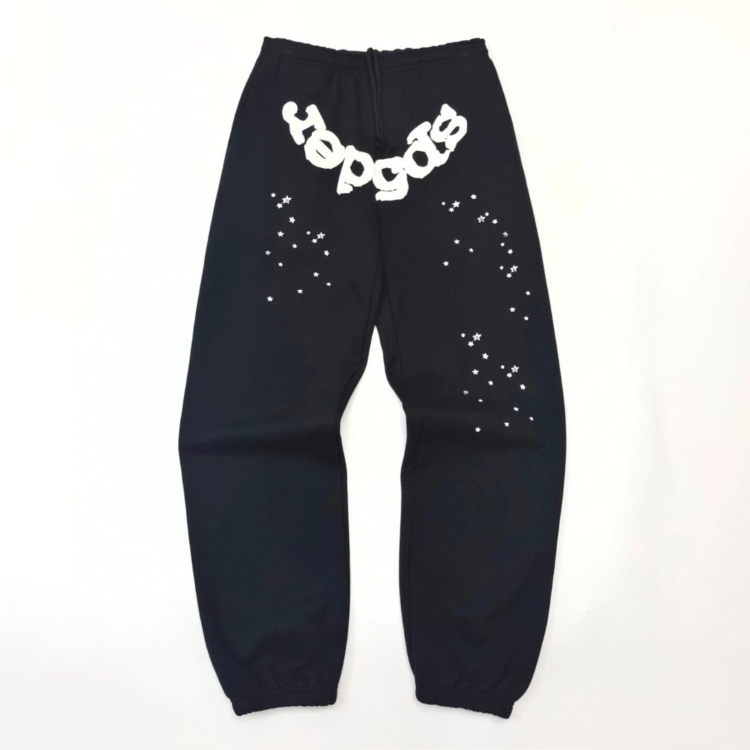 Sp5der sweatpants black