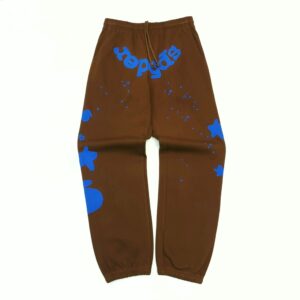 Sp5der sweatpants brown