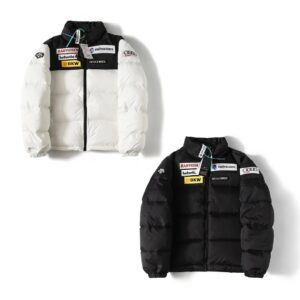 Supreme puffer jacket black