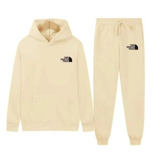 The North Face hoodie beige