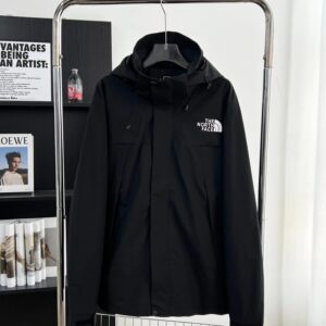 The North Face shell jacket black