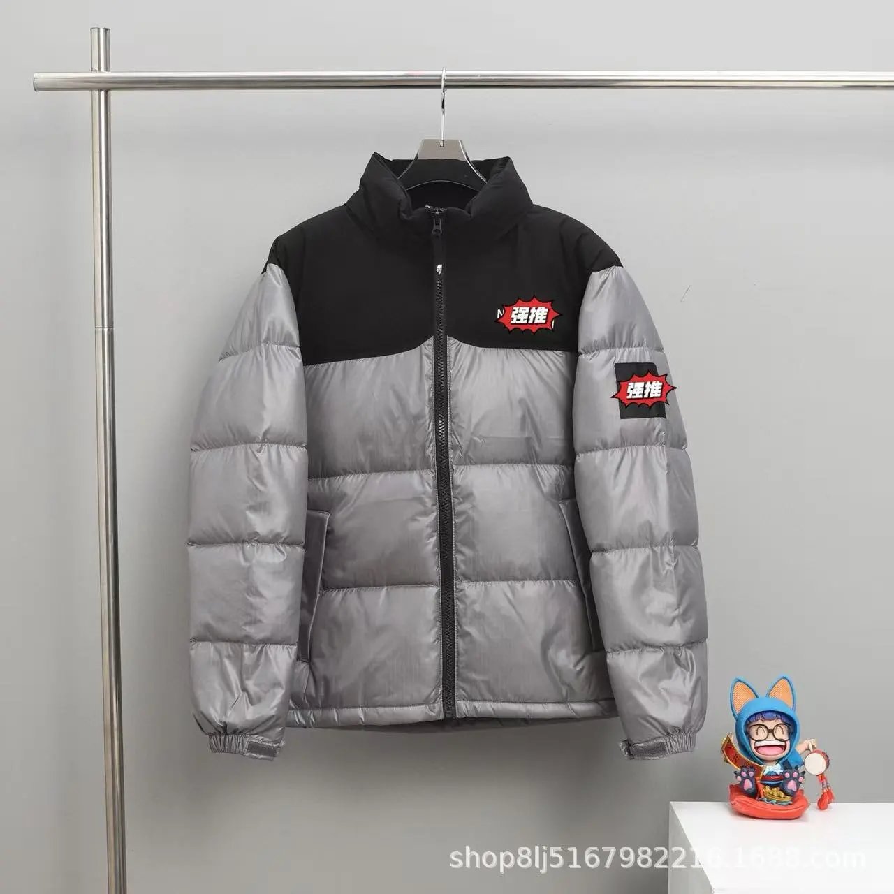 The North Face check multicolor puffer jacket collection - Image 23
