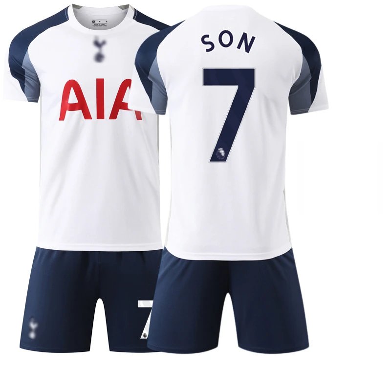 Tottenham Hotspur white football jersey in retro sports style - Image 14