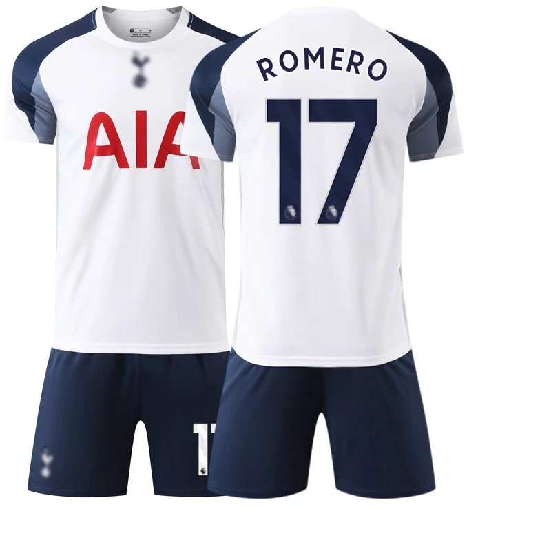 Tottenham Hotspur white football jersey in retro sports style - Image 17