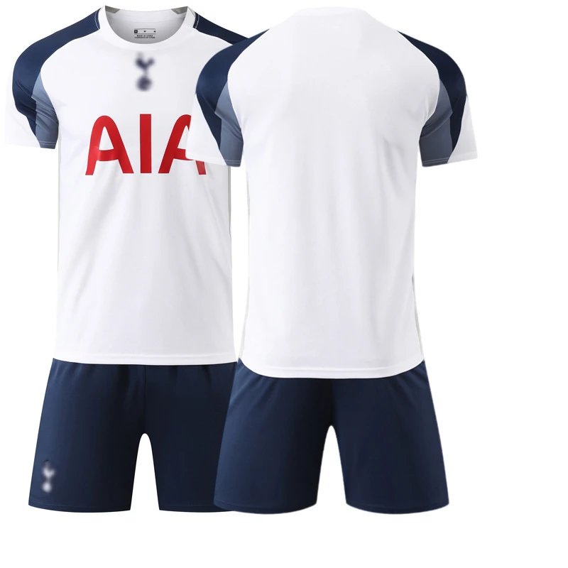 Tottenham Hotspur white football jersey in retro sports style - Image 19