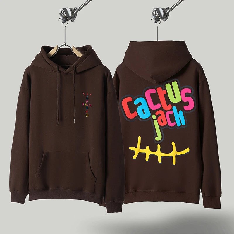 Travis Scott black hoodie in relaxed streetwear style - Image 14