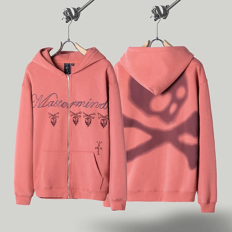 Travis Scott black hoodie in relaxed streetwear style - Image 9