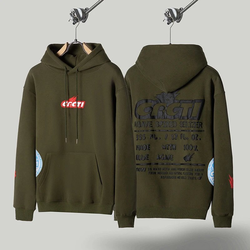 Travis Scott black hoodie in relaxed streetwear style - Image 10