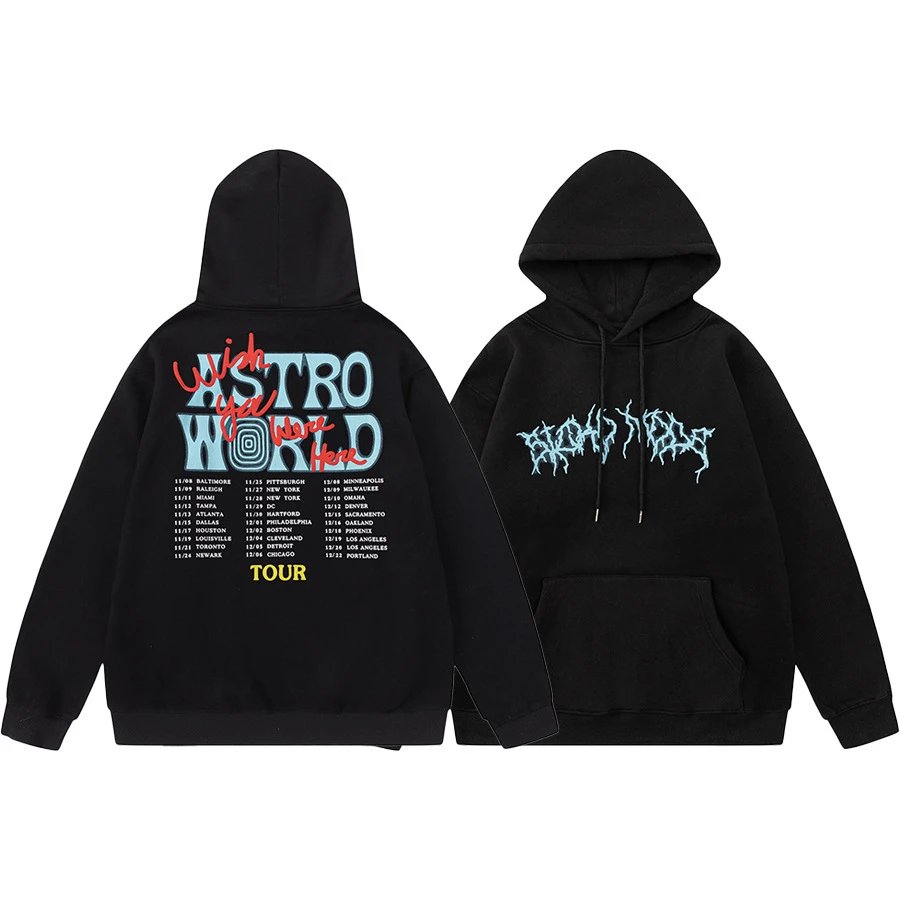 Travis Scott hoodie black